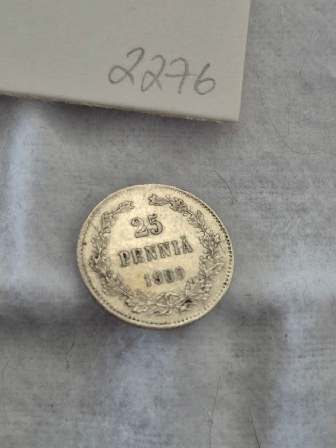 25 penniä 1909, Suomi