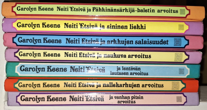 Kirjoja: Neiti Etsivä, Carolyn Keene