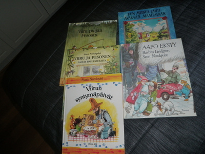 Sven Nordqvist Viirun syntymäpäivät .Weilin+Göös