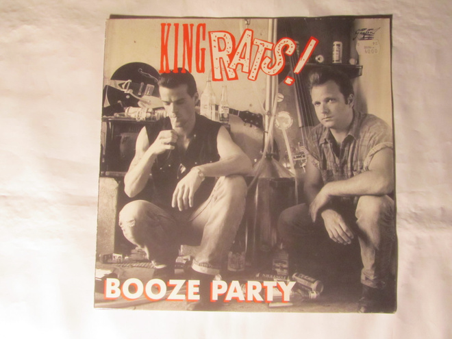 King Rats ! : Booze Party 12" EP   1991   Rockabilly