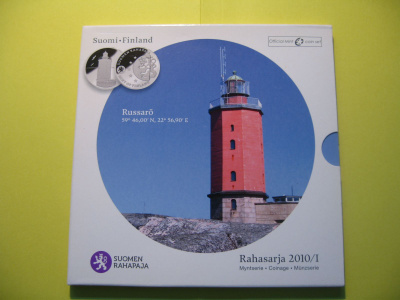 Suomi euro rahasarja 1c-2e BU - 2010 / I Russarö