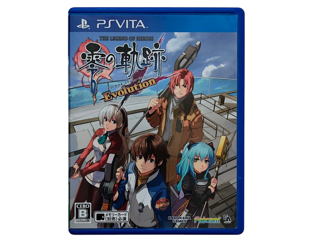PSV- The Legend of Heroes Zero no Kiseki Evolution (CIB) JPN