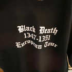 Black Death European tour t-paita XL - pikkukuva 1