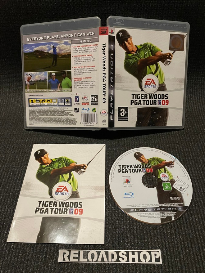 Tiger Woods PGA Tour 09 PS3 - CiB