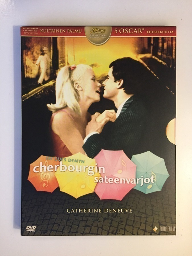 Cherbourgin sateenvarjot (1964) Catherine Deneuve (DVD)