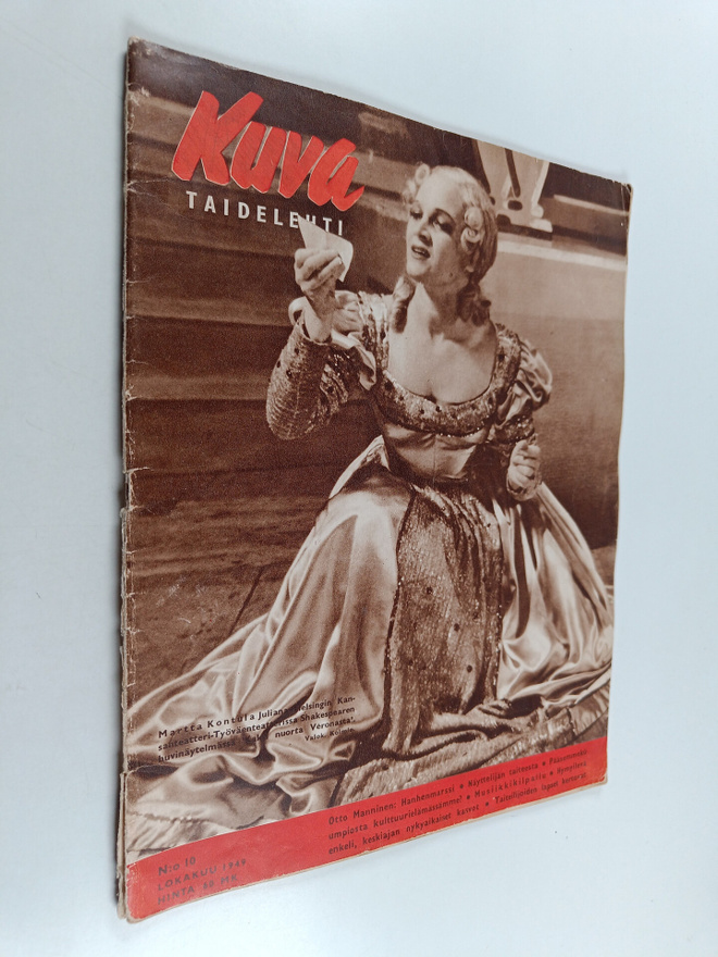 Taidelehti kuva N:o 10/1949