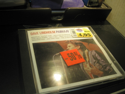 CD-levy Dave Lindholm - Parhaat
