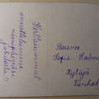Nuori leidi autoilee viemään kukkia, 1920-luku, k. k-k - pikkukuva 2