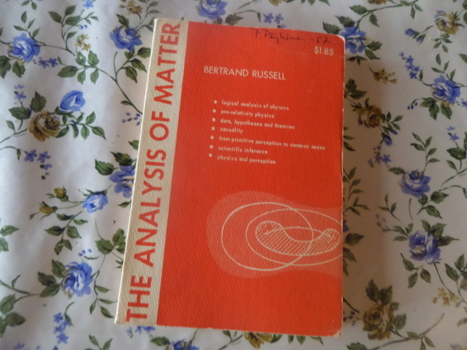 the analysis of matter