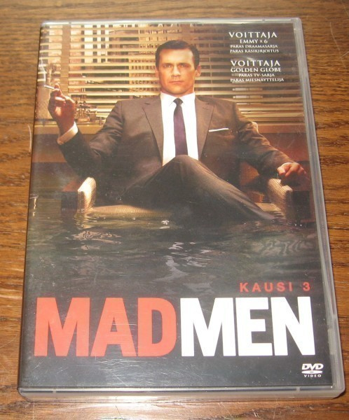 Mad men kausi 3, sis. 4 dvd
