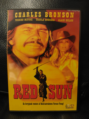 Red Sun - Verenpunainen aurinko DVD Tanskajulkaisu