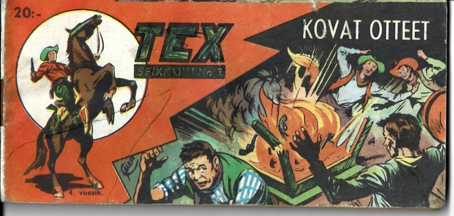 Tex – Kovat otteet nro 3 / 1956 (liuska-Tex)