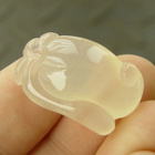 360º/360º akaatti meloni riipus läpikuultava 35.86ct 27mm - pikkukuva 1