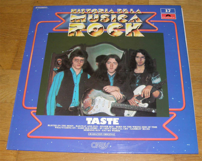 Taste - Historia de la musica rock - LP
