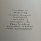 Elvi Sinervo - Novellit (nid.) - pikkukuva 2