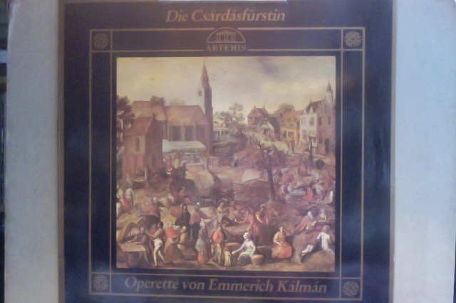 EMMERICH  KALMAN :: DIE CZARDASFURSTIN :: LP  RARE  !!
