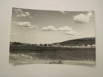 VANHA Postikortti Lappi Rovaniemi 1950-l Alkup.Mallikappale