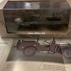 Jeep Willys MB kärryllä. Sotilas ajoneuvo. Pienoismalli - pikkukuva 2