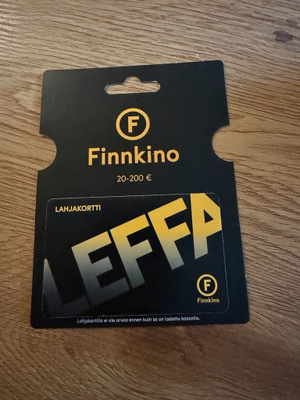 Finnkino lahjakortti 50e