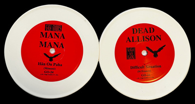 MANA MANA/DEAD ALLISON split 5" VALKOVINYL **uusi**