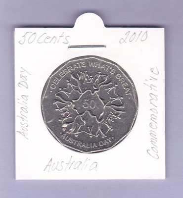 Australia 50 Cents v.2010 KM#1525 Comm.