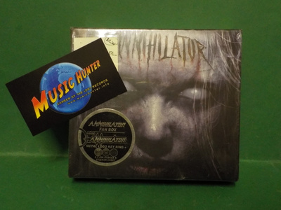 ANNIHILATOR - S/T - UUSI "SS" LIMITED EDITION CD BOX SET (W)