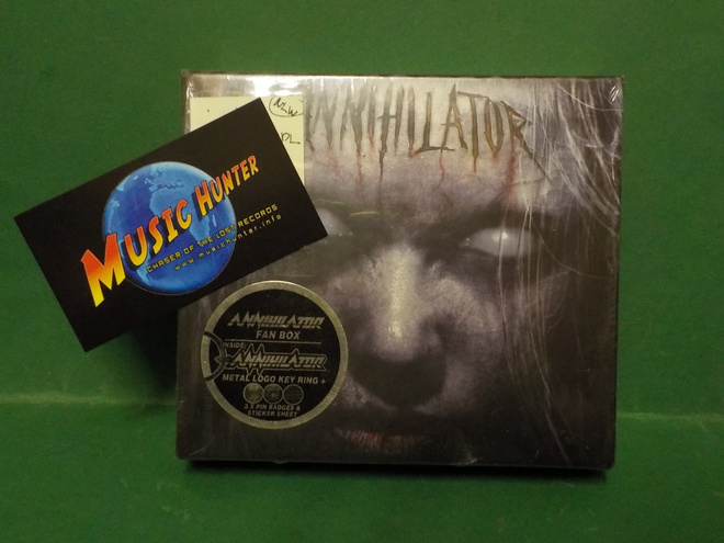 ANNIHILATOR - S/T - UUSI "SS" LIMITED EDITION CD BOX SET (W)