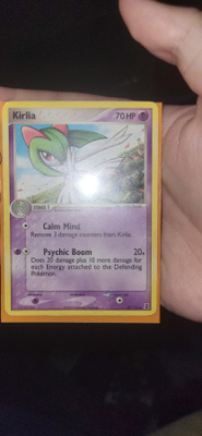 Kirlia #47 Pokemon Delta Species card