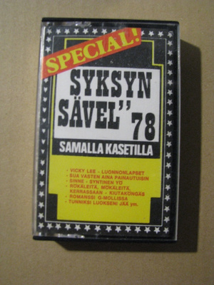 SYKSYN SÄVEL -78 ( kaikki samalla kasetilla )