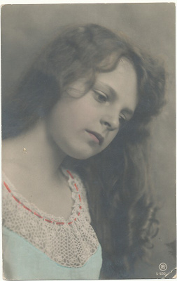 Nätti tyttönen - kulk. 1907