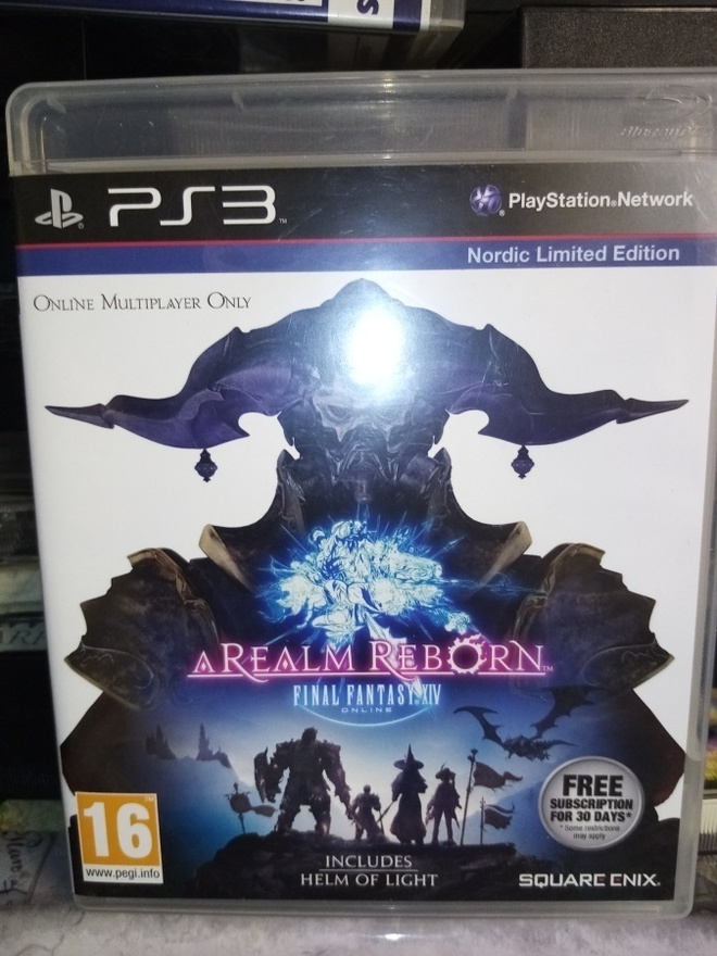 PS3 FINAL FANTASY XIV A REALM REBORN ( SIS POSTIKULU)