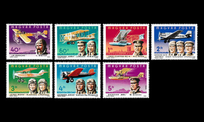 Unkari 3275-81 ** Lentäjiä ja lentokoneita (1978)