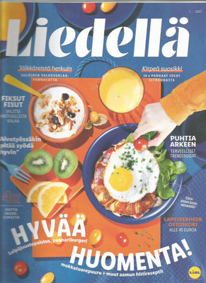Liedellä 1/2021 Lidlin asiakaslehti