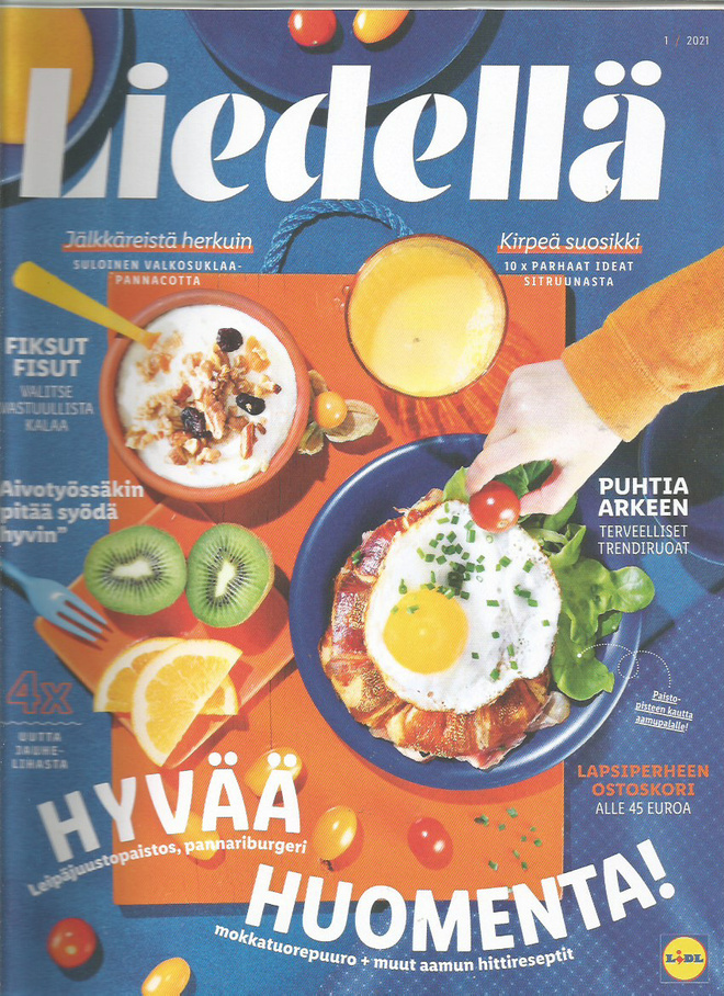 Liedellä 1/2021 Lidlin asiakaslehti
