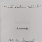 Karita Nyqvist : Runosatuja (signeerattu, tekijän omiste) - pikkukuva 3