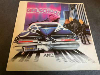 Girlschool - Hit and run (LP)