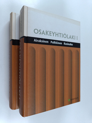 Manne Airaksinen : Osakeyhtiölaki 1-2