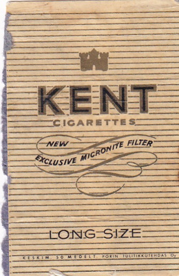 KENT, Cigarettes, Long Size 8/9