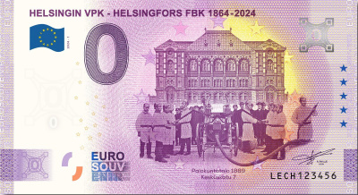 *0-EURO 2024*HELSINGIN VPK - HELSINGFORS FBK - 1864-2024*