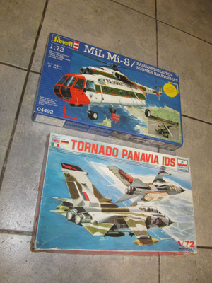 TORNADO PANAVIA IDS & MIL MI-8 PIENOISMALLIT,KOOTTAVAT