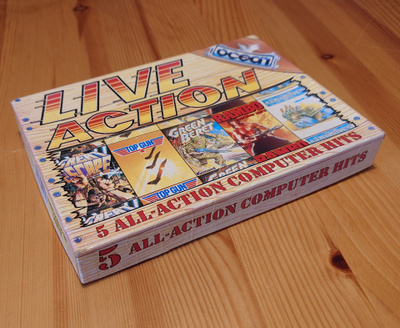 Live Action pelikokoelma Commodore 64