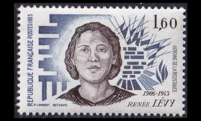 Ranska 2418 ** Renée Lévy (1983)