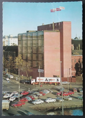 KOFF´in keittorakennus, Helsinki, Bulevardi, kortti 1985