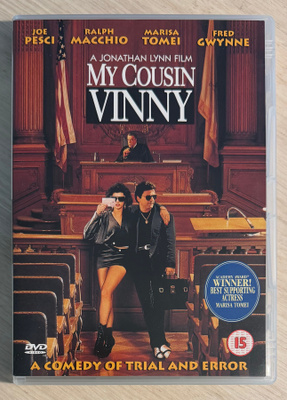 Serkkuni Vinny (1992) Joe Pesci, Ralph Macchio, Marisa Tomei