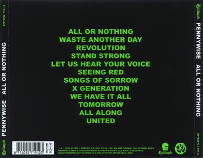 PENNYWISE - ALL OR NOTHING