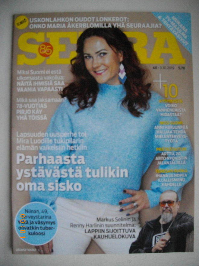 Seura lehti Nro 40/2019 (6.5)