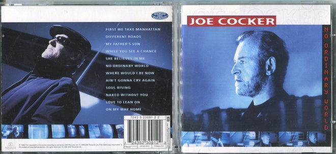 JOE COCKER . CD-LEVY . NO ORDINARY WORLD