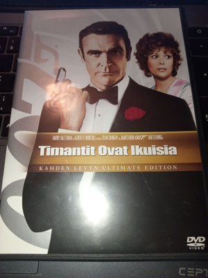 DVD Bond 007 Timantit Ovat Ikuisia