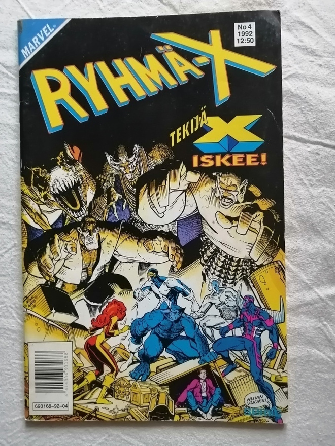Ryhmä-X 1992/04 "Tekijä-X iskee"