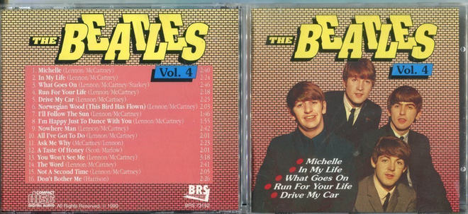 THE BEATLES . CD-LEVY . VOL. 4